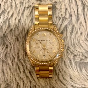 Michael Kors Runway Watch with Glitz